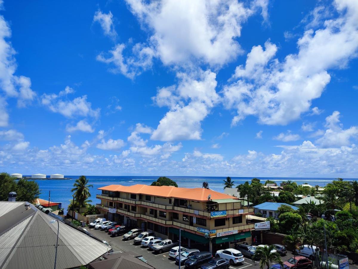 Blue Moana Studio Papeete - Sea View, Ac, Fast Wifi, Pool, Gym Exterior photo