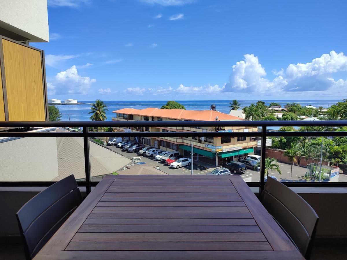 Blue Moana Studio Papeete - Sea View, Ac, Fast Wifi, Pool, Gym Exterior photo