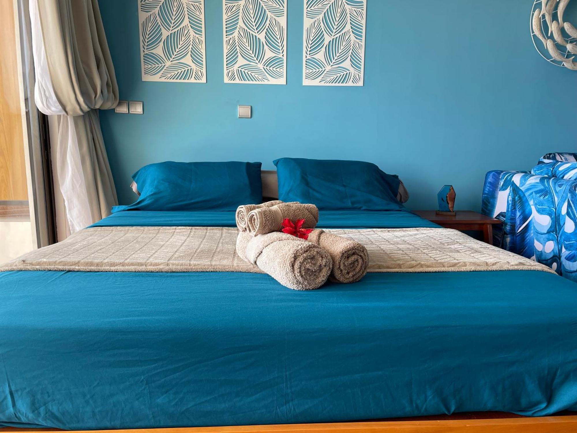Blue Moana Studio Papeete - Sea View, Ac, Fast Wifi, Pool, Gym Exterior photo