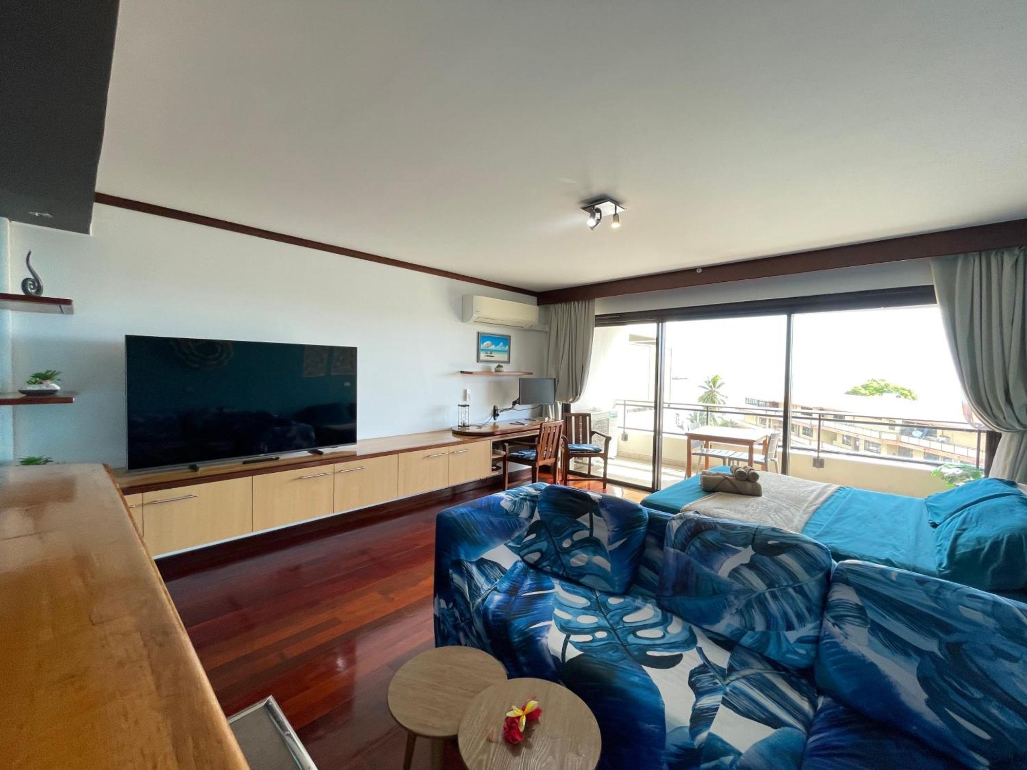Blue Moana Studio Papeete - Sea View, Ac, Fast Wifi, Pool, Gym Exterior photo